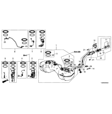 Fuel filter (17048-TJB-A01)