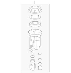 Fuel filter (17048-TK8-A00)