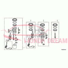 Fuel filter (17048-TM8-306) - 3