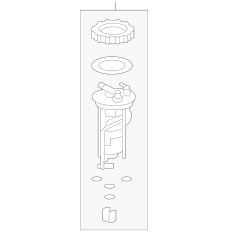 Fuel filter (17048-TR0-L00)