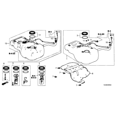 Fuel filter (17048-TZ5-A10)