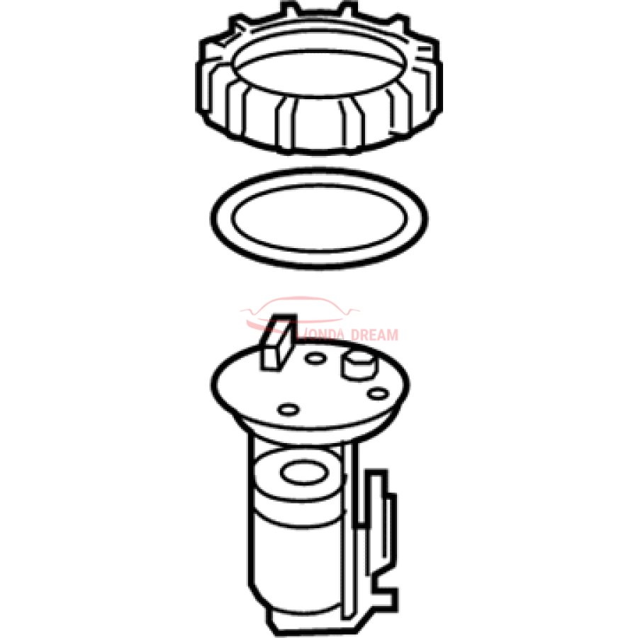 Fuel filter (17048-TZ7-A00) - 2