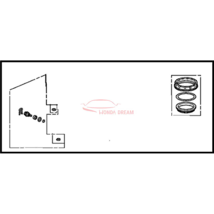 Регулятор тиску палива (17052-STX-A00) - 2