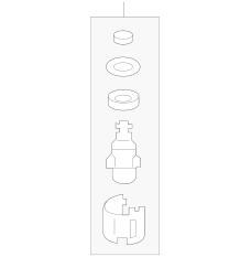 Регулятор тиску палива (17052-T0C-000)