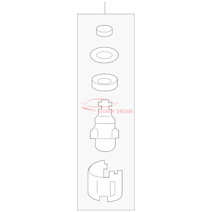 SET,P/REG ASSY (17052-T0C-000) - 1