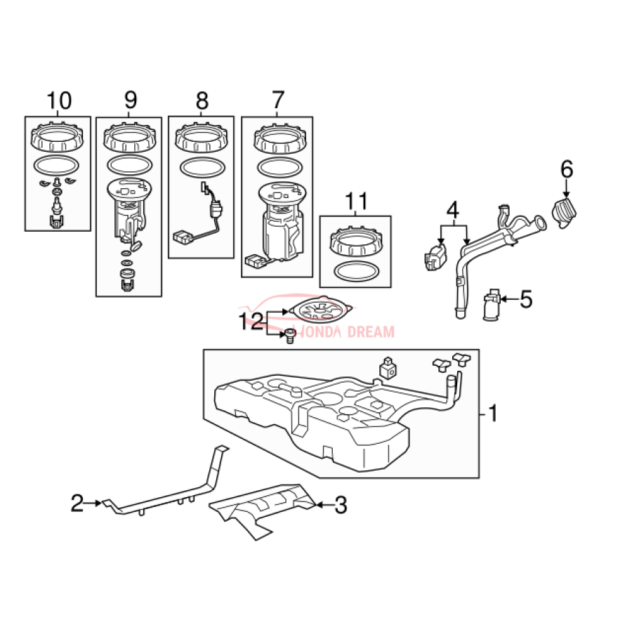 SET,P/REG ASSY (17052-T2A-L00) - 3