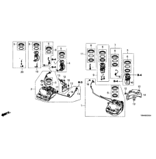 Регулятор тиску палива (17052-T6N-A00)