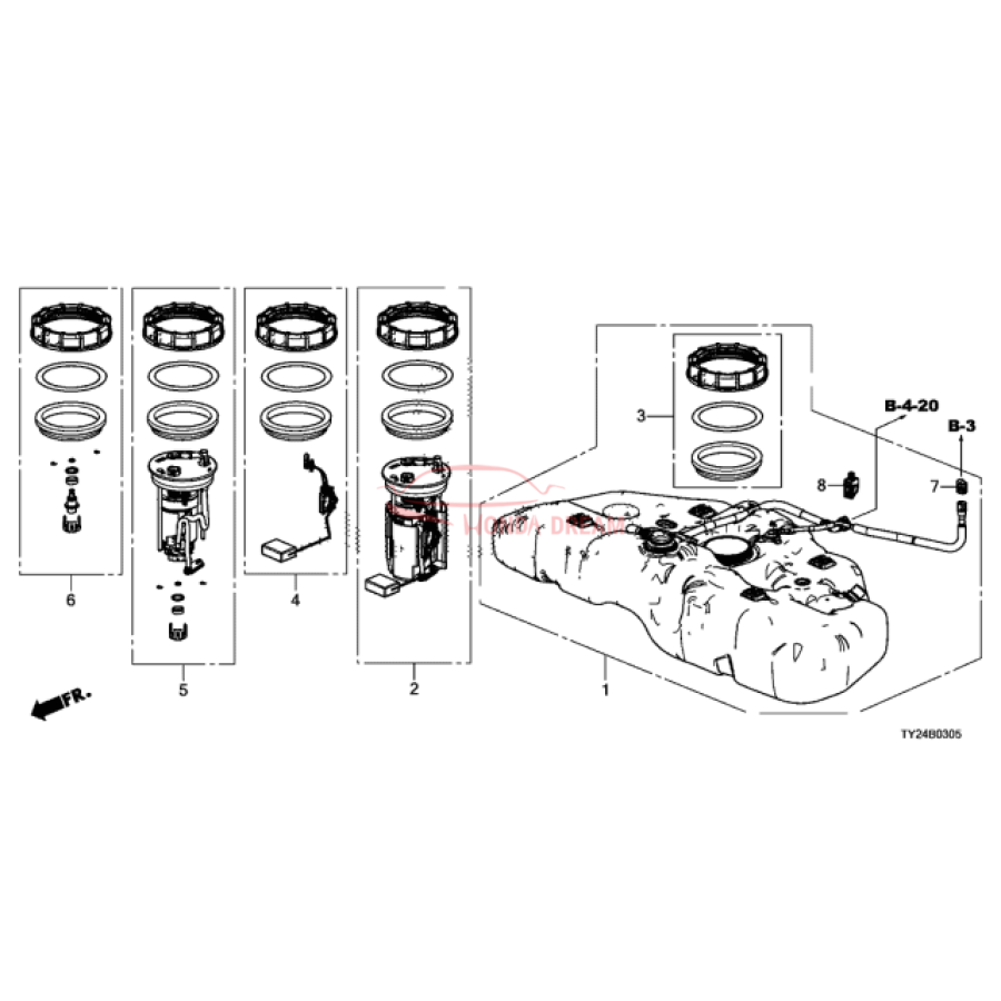 SET,P/REG ASSY (17052-TY2-A00) - 1