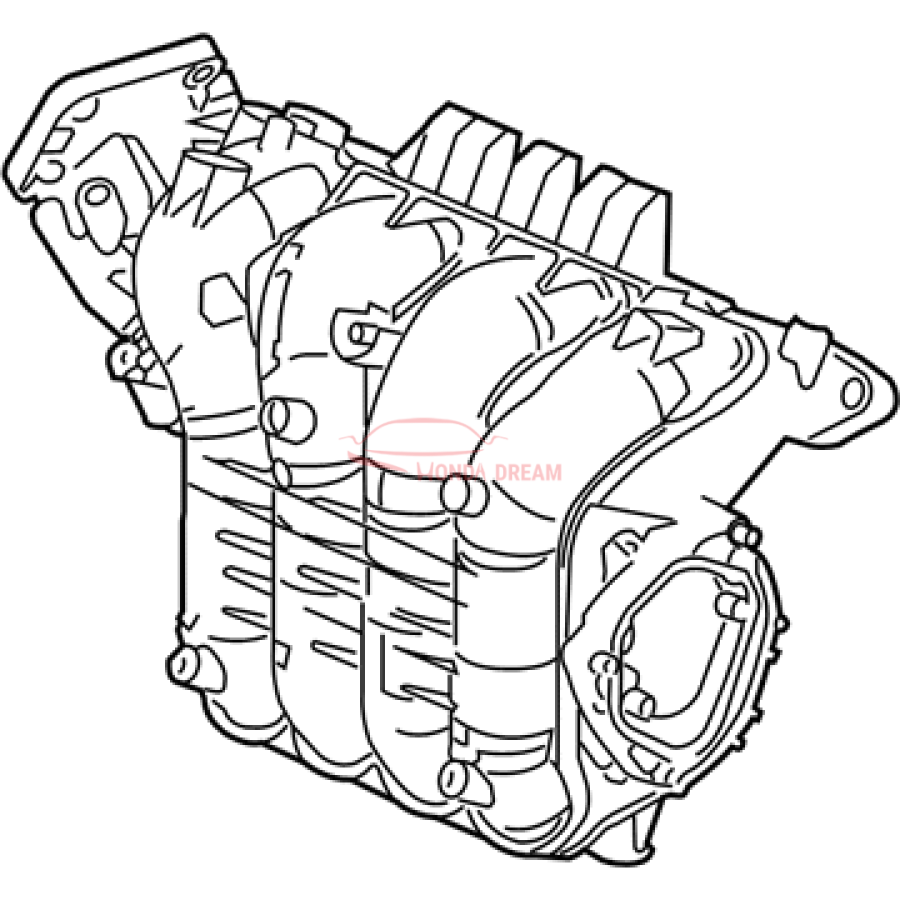 MANIFOLD COMP,INT (17100-RDF-A01) - 2