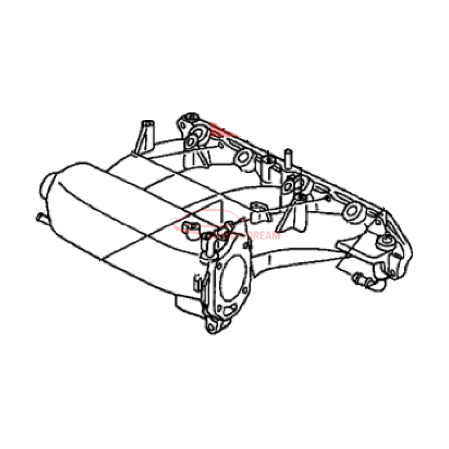 MANIFOLD COMP,INT (17100-RRB-A00) - 2