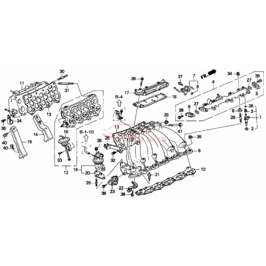 PKG,IN MANIFOLD (17105-PV1-004) - 2