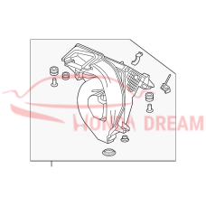 SET,AIR/C CASE (17201-5PH-A00) - 4