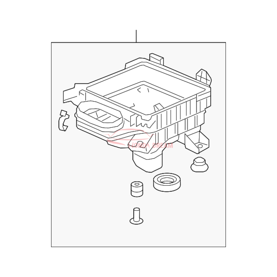 SET,AIR/C CASE (17201-6B2-A00) - 1