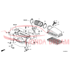 SET,AIR/C CASE (17201-6S8-A00) - 3