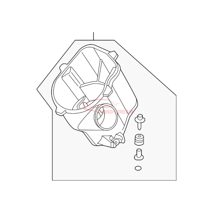 SET,AIR/C CASE (17201-PZD-A00) - 1