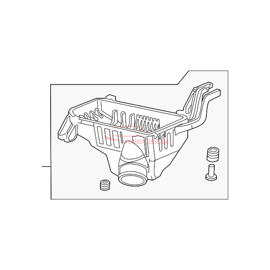 SET,AIR/C CASE (17201-RAA-A01) - 1