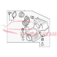 SET,AIR/C CASE (17201-RTW-010) - 4