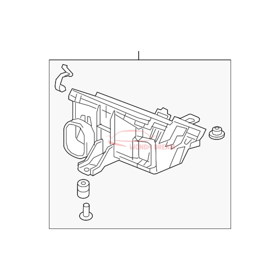 SET,AIR/C CASE (17202-51B-H00) - 1