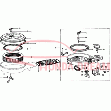 Air cleaner (17220-673-005) - 3