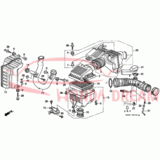 Air cleaner (17220-P2P-A00) - 3