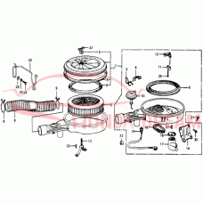 Air cleaner (17220-PA6-023) - 3