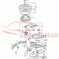 Air cleaner (17220-PC2-663) - 3