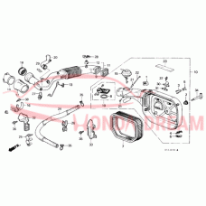 Air cleaner (17220-PK1-013) - 3