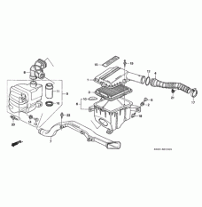 Air cleaner (17220-PM7-305)