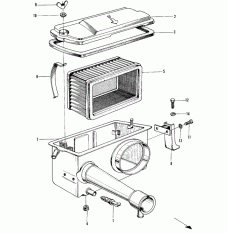 Air cleaner (17222-568-405)