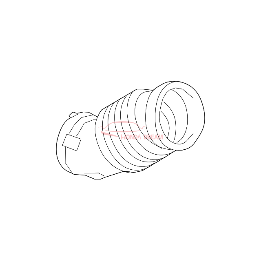 DWG,AIR FLOW TUBE (17228-5J6-A10) - 1