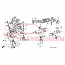 TUBE,AIR FLOW (17228-P0A-000) - 4