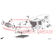 TUBE,AIR FLOW (17228-R70-A01) - 3