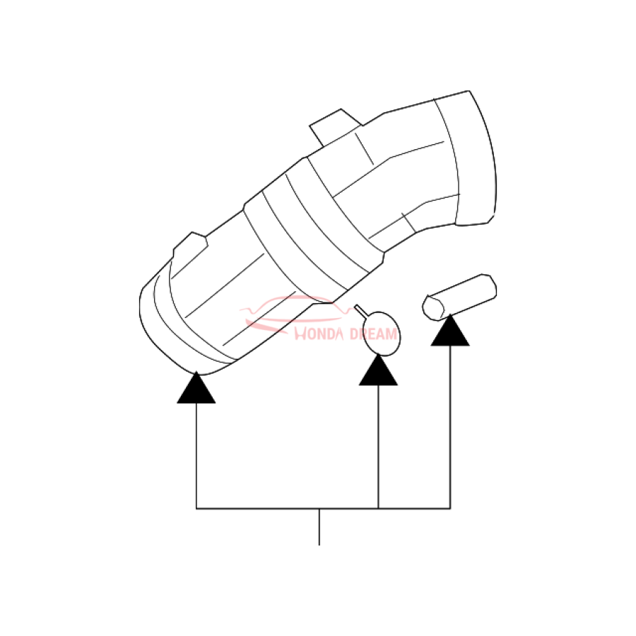 TUBE ASSY,AIR FLO (17228-RZA-000) - 1