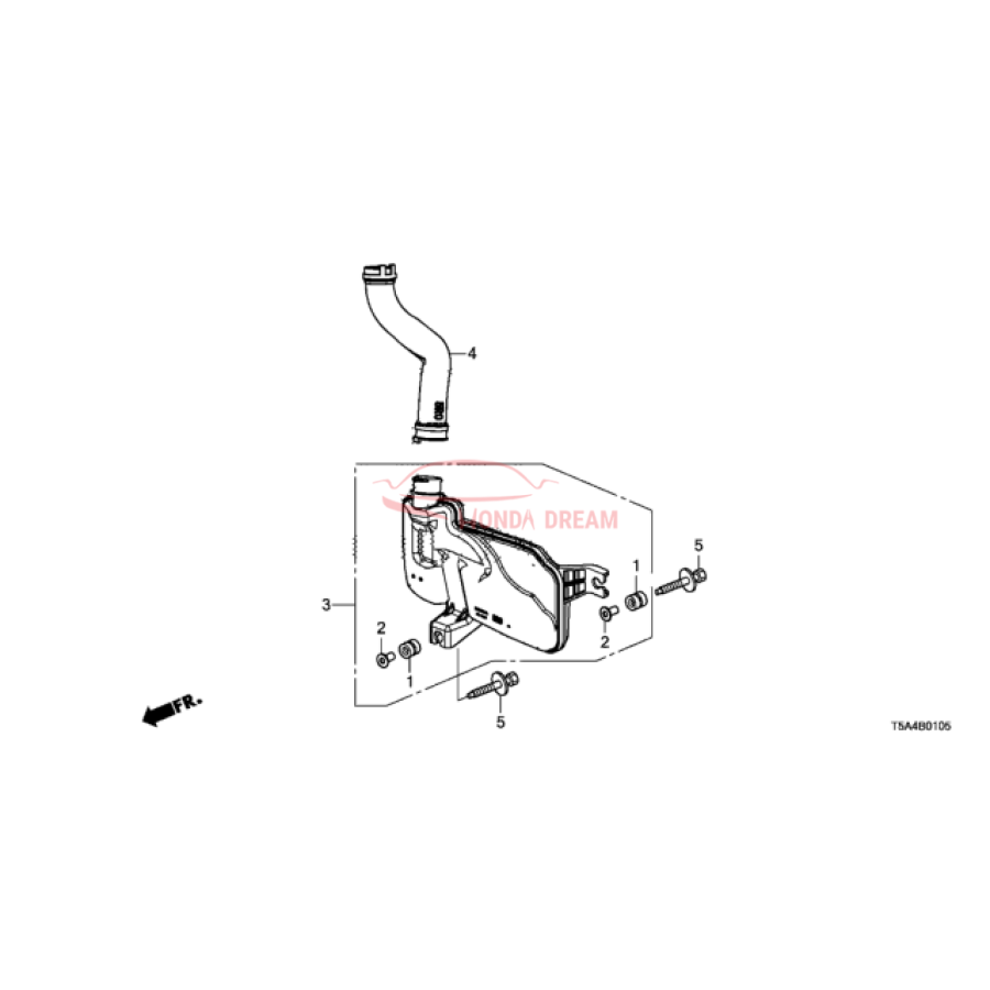 CHAMBER ASSY,RESO (17230-5R0-J01) - 1