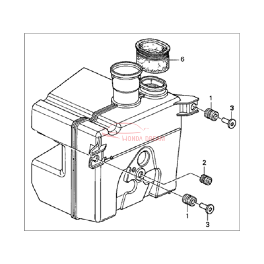 CHAMBER ASSY,RESO (17230-PAA-A00) - 1