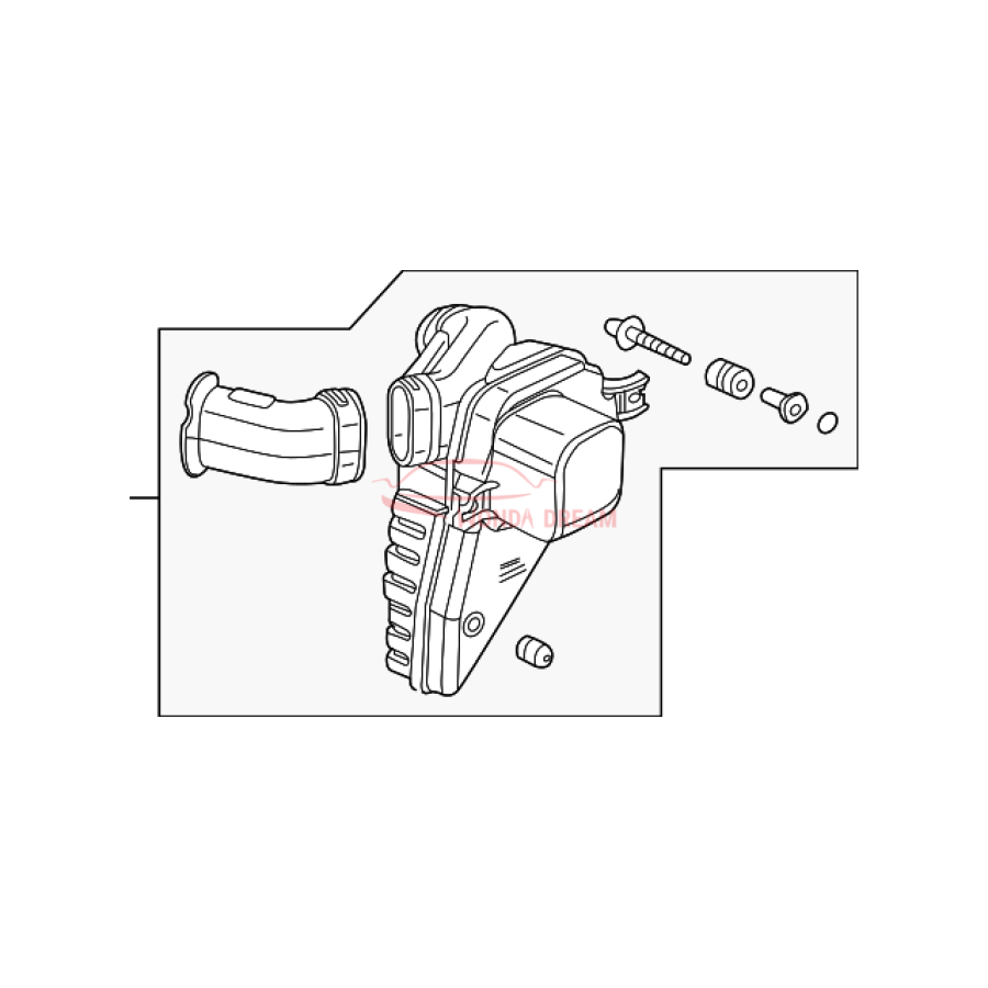 CHAMBER ASSY,RESO (17230-PZD-305) - 1