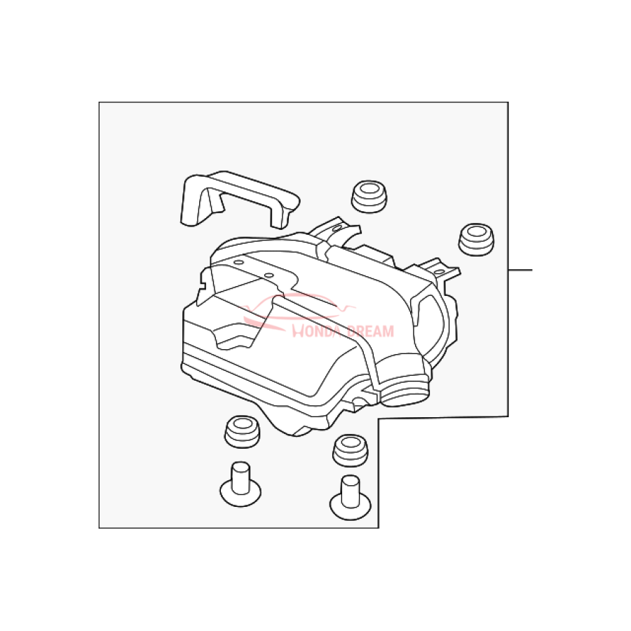 CHAMBER ASSY,RESO (17230-R1A-A11) - 1