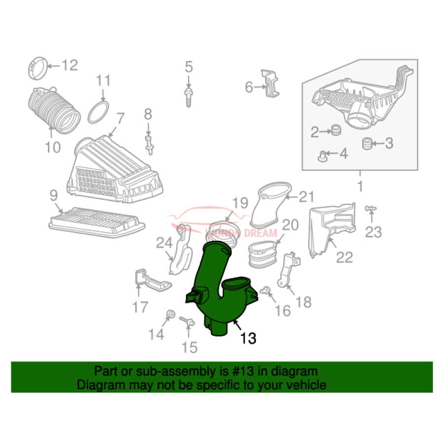 CHAMBER ASSY,RESO (17230-RCA-A10) - 3