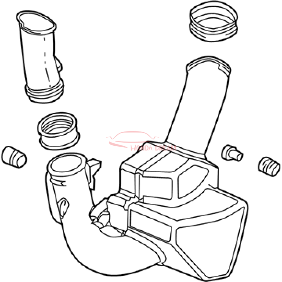 CHAMBER ASSY,RESO (17230-RJA-A00) - 1