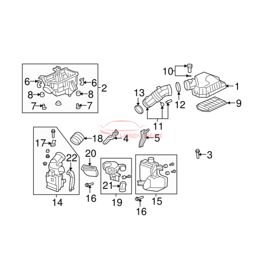 CHAMBER ASSY A,RE (17230-RZA-000) - 2