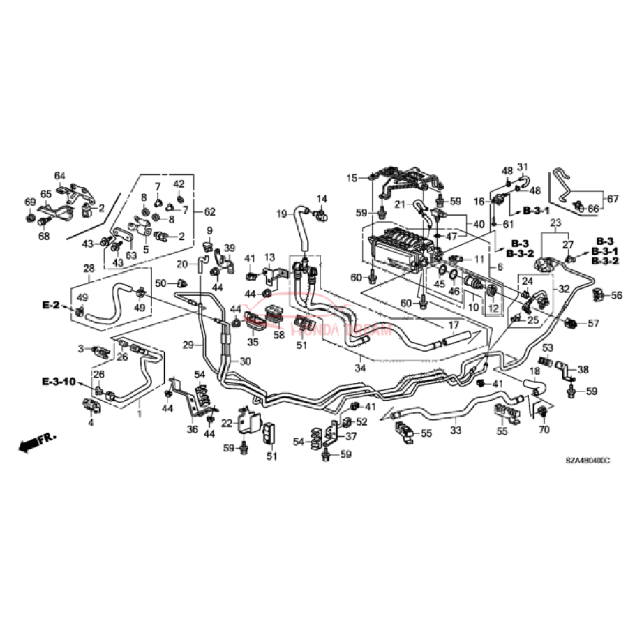 VALVE ASSY,CANIST (17311-TA0-A01) - 3