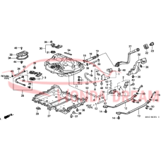 PIPE COMP,FUEL FI (17660-S04-A00) - 3