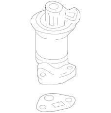 Клапан рециркуляції відпрацьованих газів (egr) у зборі (18011-RCA-A00)