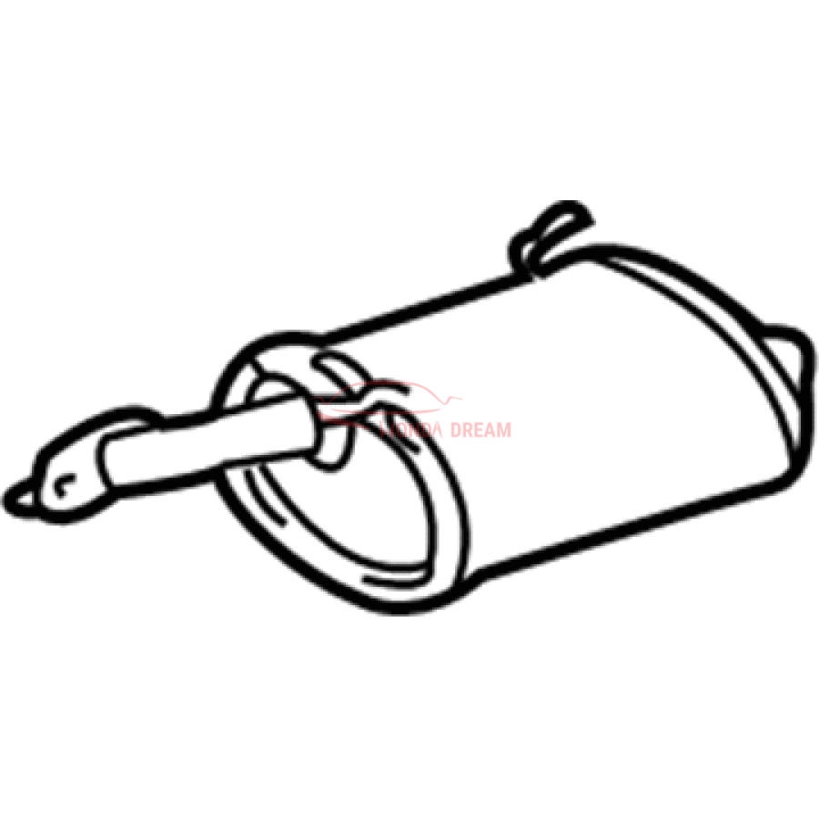 Muffler, Exhaust (18030-S0K-A20) - 1