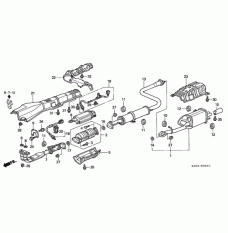 Muffler, Exhaust (18030-S30-980)