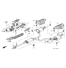 Muffler, Exhaust (18030-S3V-A21)