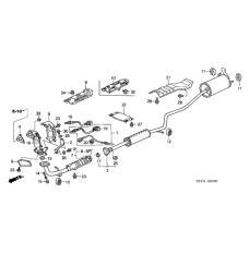 Muffler, Exhaust (18030-S3Y-J00)