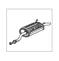 Muffler, Exhaust (18030-S5P-A00)