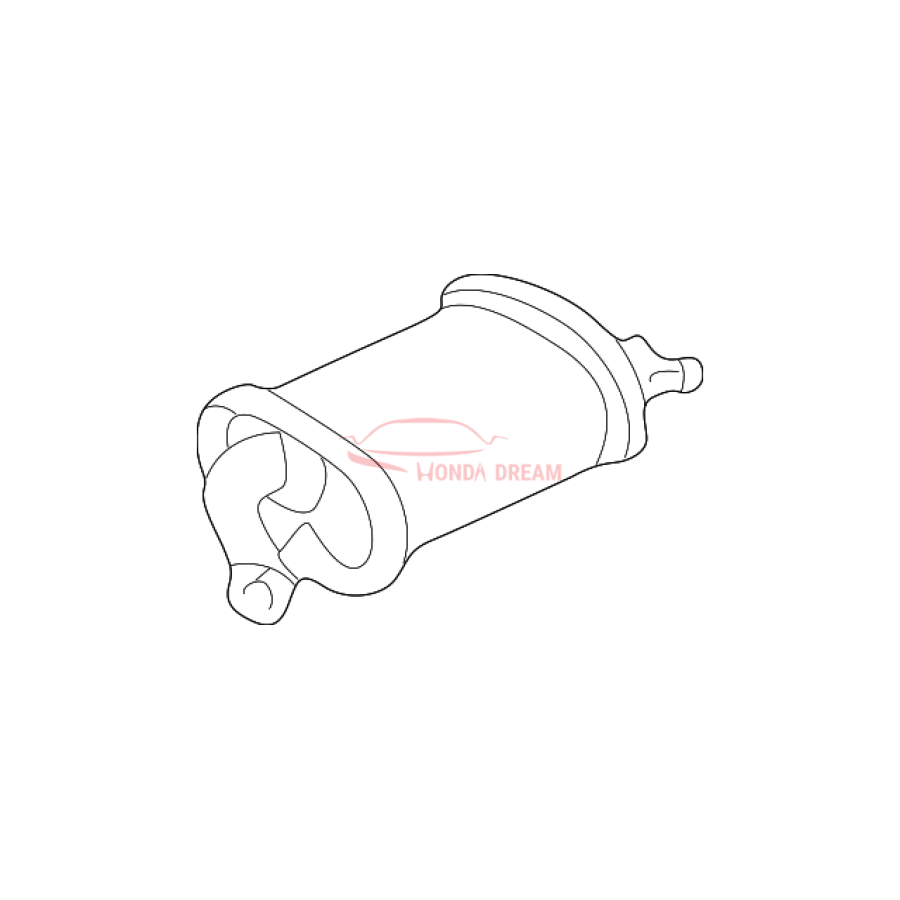 Muffler, Exhaust (18030-S87-A00) - 1