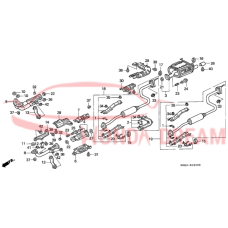 Muffler, Exhaust (18030-SR1-J40) - 3